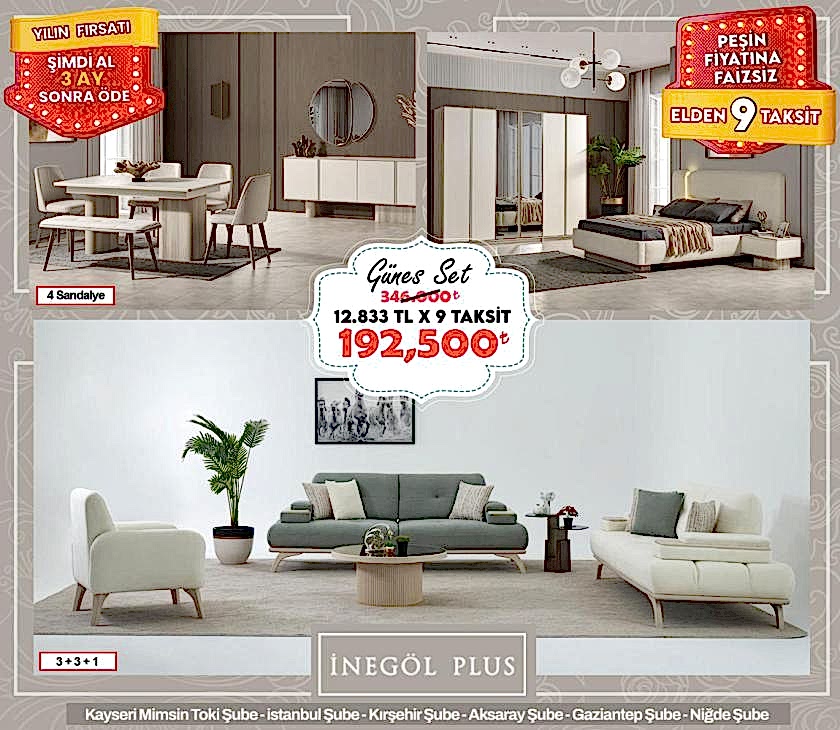 GÜNEŞ DÜĞÜN PAKETİ