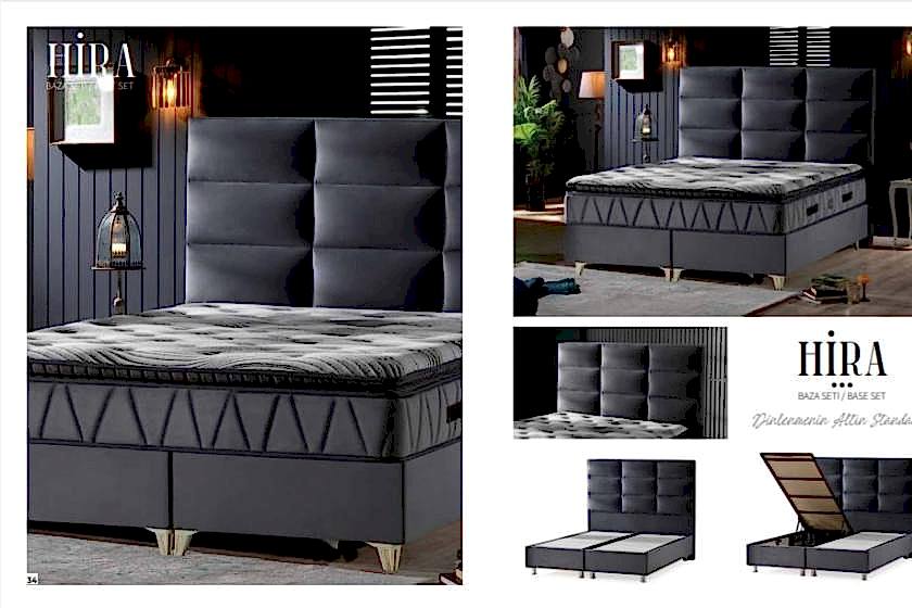 Hira Set (baza,baslık,yatak) 150 x 200 ölçü.